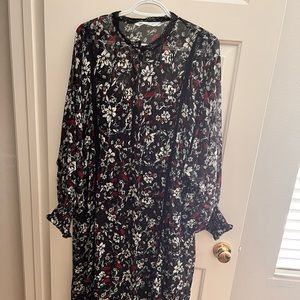 Zara lace midi dress